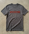 Gray t-shirt with 'SINCE 2005' printed in red on a concrete surface